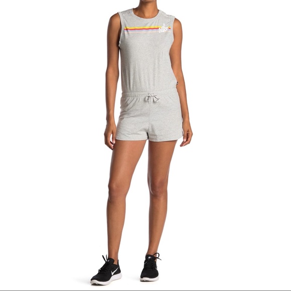 Nike | Swoosh Print One-Piece Romper - Picture 2 of 8